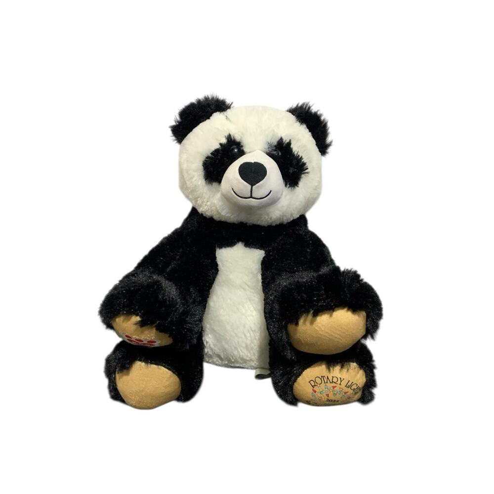 Build-A-Bear Workshop panda with Rotary of lights on paw
